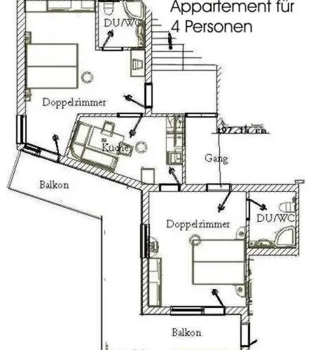 Haus Falke Appartamento